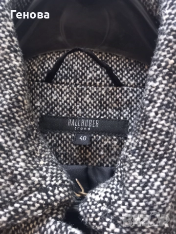 Дамско палто "Hallhuber", снимка 9 - Палта, манта - 52175157