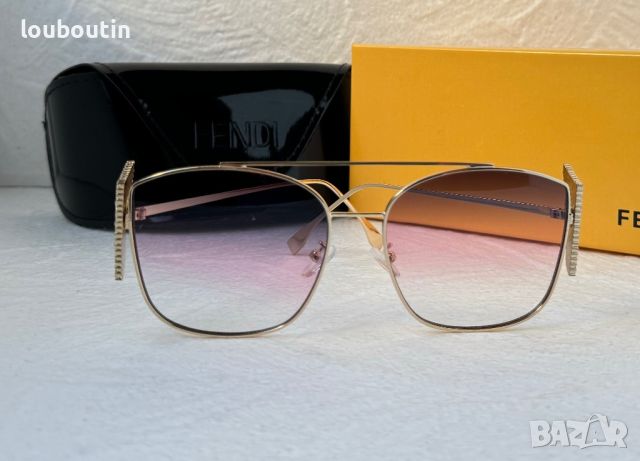 -30% разпродажба Fendi 2020 дамски слънчеви очила с камъни, снимка 7 - Слънчеви и диоптрични очила - 45241715
