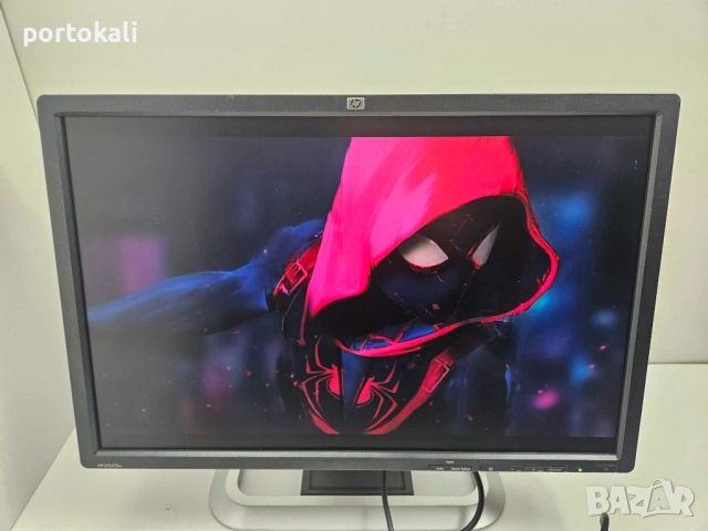 +Гаранция! HDMI IPS Монитор HP LP2475w 24" инча + кабел