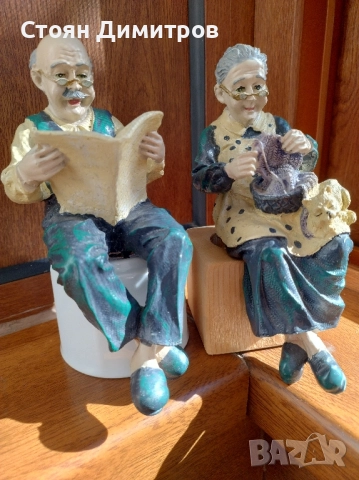 Прекрасни фигури от изкуствен камък полетизин, красива изработка ръчна , снимка 12 - Антикварни и старинни предмети - 52281362