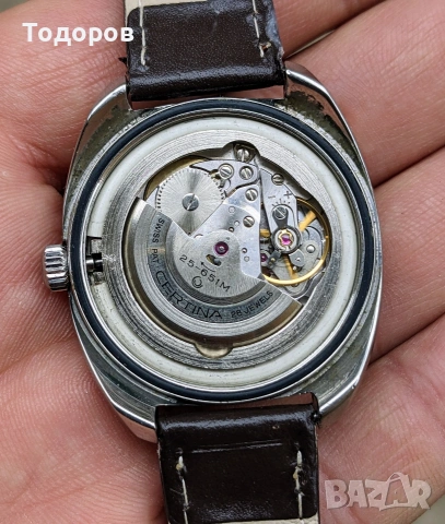 Vintage Certina DS2 turtle automatic , снимка 2 - Мъжки - 53810816