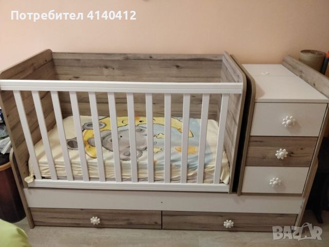 Детско трансформиращо легло , снимка 3 - Бебешки легла и матраци - 46342537