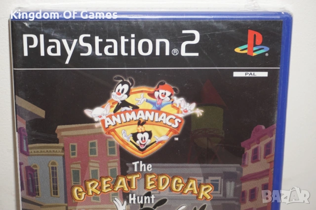 Чисто Нова Оригинална Запечатана Игра за PS2 Animaniacs The Great Edgar Hunt, снимка 2 - Игри за PlayStation - 54099616