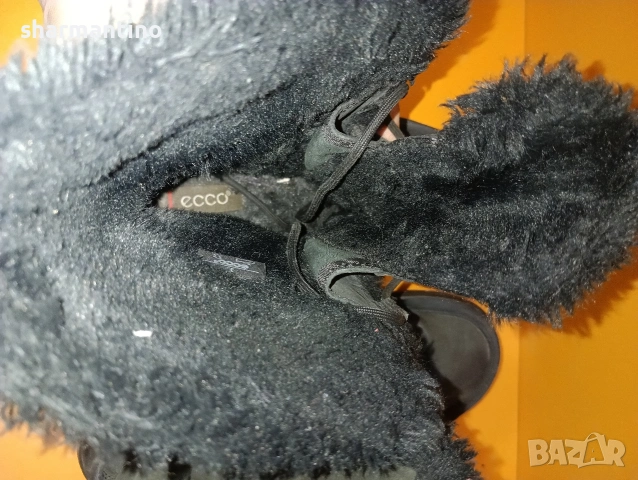 Ecco Hydromax N 38 кожени боти, снимка 5 - Дамски боти - 53487187