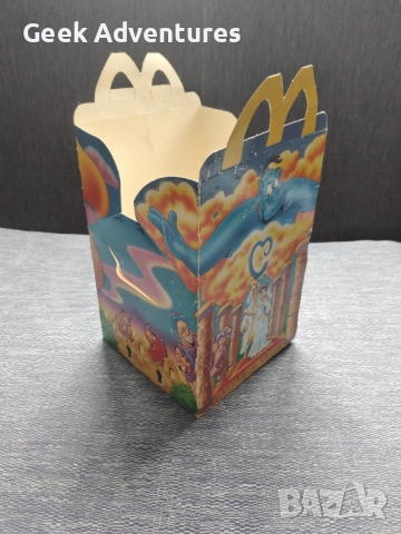 Aladdin McDonalds Disney Happy Meal Box Ретро Макдоналдс Детско Меню Аладин Кутия, снимка 4 - Колекции - 51984311