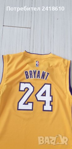 Adidas NBA Lakers Kobe Bryant #24  Mens Size L ОРИГИНАЛ! МЪЖКИ Баскетболен ПОТНИК!, снимка 9 - Спортни дрехи, екипи - 45843368