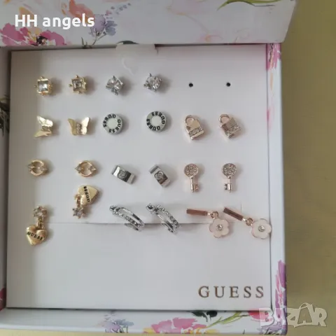 Guess сет обеци НОВИ , снимка 3 - Бижутерийни комплекти - 47228627