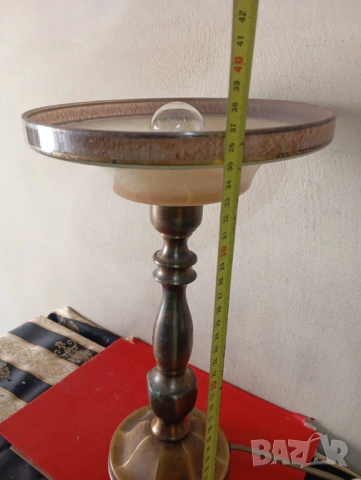 Настолна лампа арт деко, снимка 4 - Настолни лампи - 54268217
