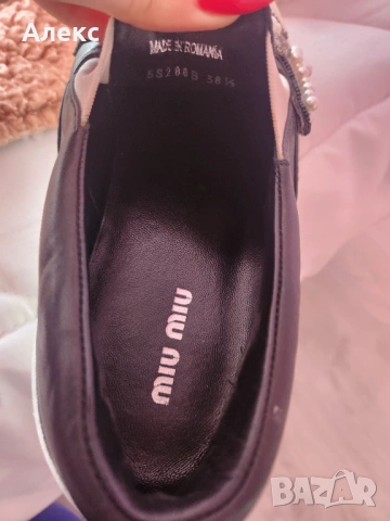 Дамски обувки miu miu , снимка 5 - Дамски ежедневни обувки - 53677304