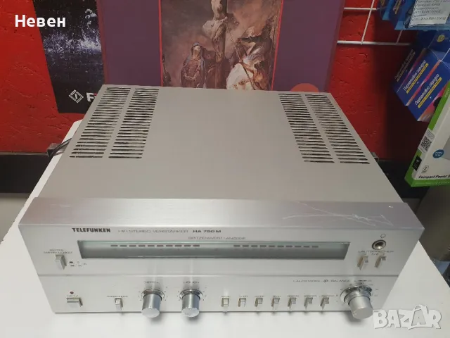 Усилвател TELEFUNKEN HA-750M, снимка 2 - Ресийвъри, усилватели, смесителни пултове - 48236240