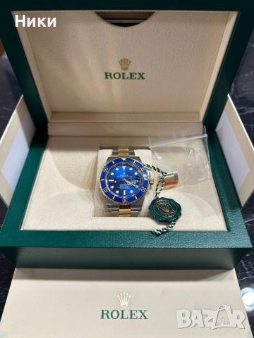 Rolex Submariner 18 K gold  Като НОВ!, снимка 1 - Мъжки - 46711153