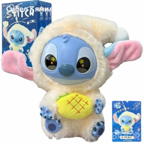 Сладка изненада с Miniso Stitch в пижама – колекционерска фигурка 15 см, снимка 2 - Плюшени играчки - 51021967