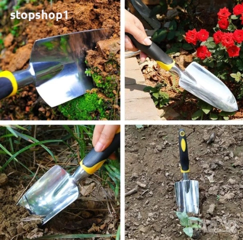 Градинска лопата, градински инструменти, многоцветна, комплект от 1 брой, снимка 2 - Градински инструменти - 53648779