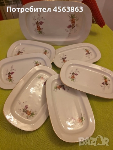 Порцеланов сервиз за ордьовър