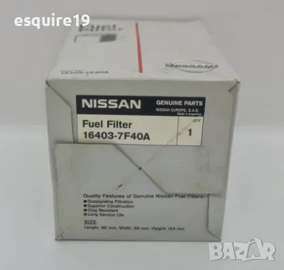 Nissan горивен филтър OEM 16403-7F40A / MANN-FILTER WK 940/22, снимка 4 - Части - 49945314