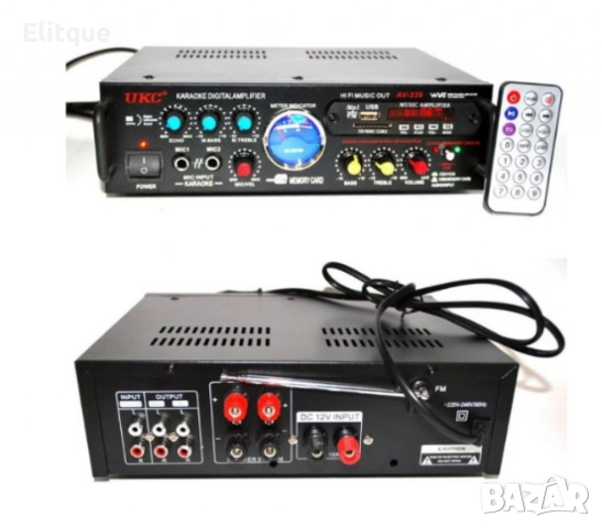 Аудио усилвател BT-339A, снимка 5 - Ресийвъри, усилватели, смесителни пултове - 52840801