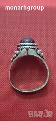 Сребърен пръстен, снимка 8 - Пръстени - 52819231