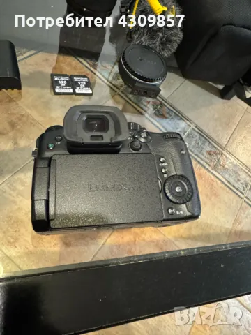 Panasonic Lumix GH5s + Раница Thule + 2 SD карти за 4К, снимка 3 - Фотоапарати - 48092726