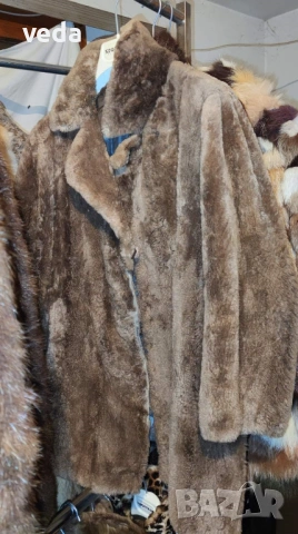 10 броя кожени палта естествен косъм различни размери, снимка 10 - Палта, манта - 53171499