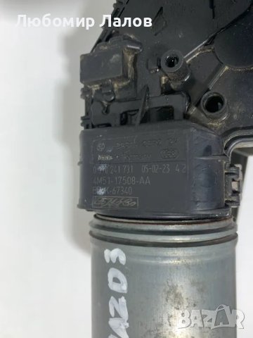 Моторче лостов механизъм чистачки Mazda 3 (03-08)г. 0390241731, снимка 2 - Части - 49930246