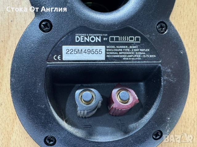 Аудио микро система - Denon DRA-F101, снимка 9 - Аудиосистеми - 54036921