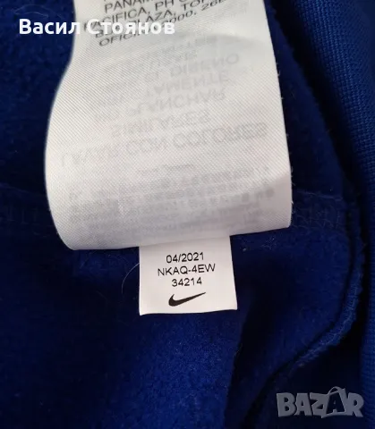 Nike New York Giants Performance Circuit blue hoodie - размер М, снимка 6 - Фен артикули - 49375412