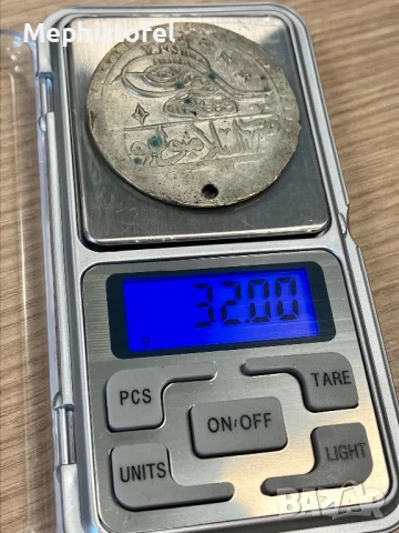 Юзлук / 100 пара / 2 и 1/2 куруша 1789 г, Османска империя - сребърна монета, снимка 3 - Нумизматика и бонистика - 51217788