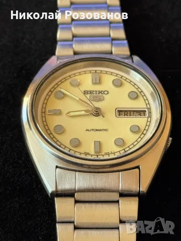 Seiko 5 Automatic Full Lum, снимка 4 - Мъжки - 48902622