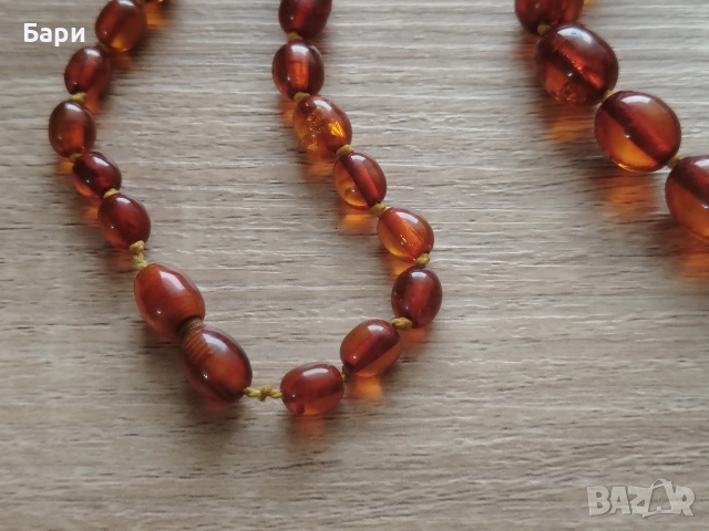 Красив гердан от кехлибар, снимка 7 - Колиета, медальони, синджири - 53312892