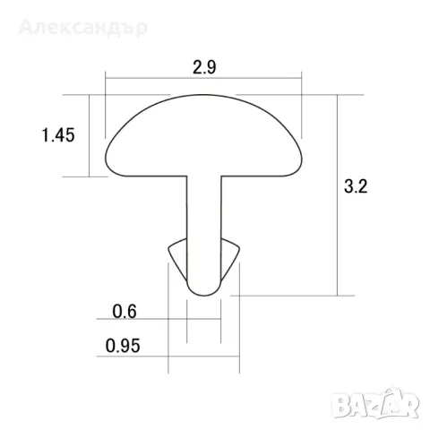 Стоманени прагчета за китара 2X JUMBO Hosco Japan Stainless-Steel HFS-J1-P24, снимка 3 - Китари - 48123040