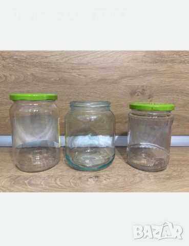 Стъклени буркани три размера