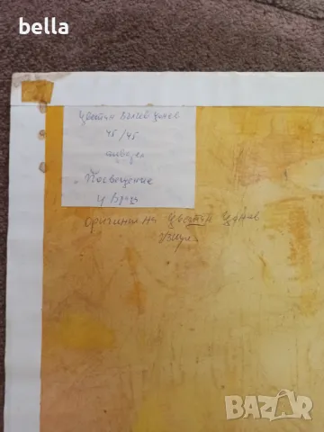 3 стари акварела на худ.Цветан Цонев ,подписани -оригинал, снимка 6 - Антикварни и старинни предмети - 50254731