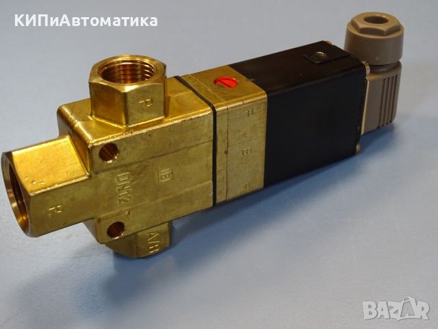 магнет вентил 3-пътен Burkert 340-C-304 3/2 way solenoid valve 24VDC 16Bar, снимка 7 - Резервни части за машини - 46128981