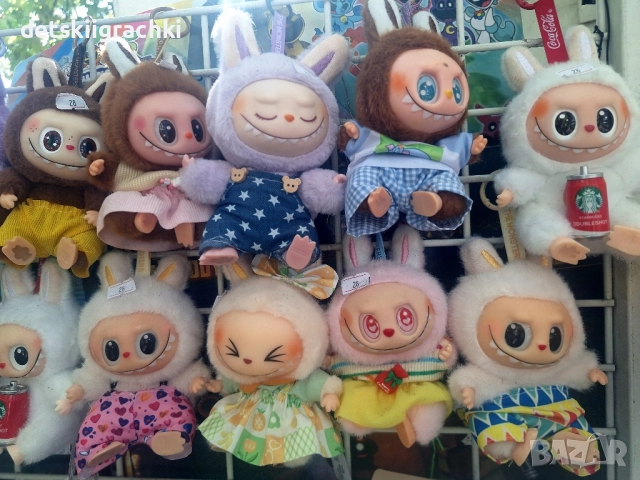 Лабубу със дрехи - разнообразие , снимка 7 - Плюшени играчки - 52551739