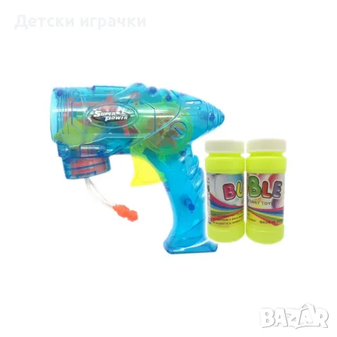 Пистолет за сапунени мехури, светещ, за балони , снимка 6 - Други - 49853288