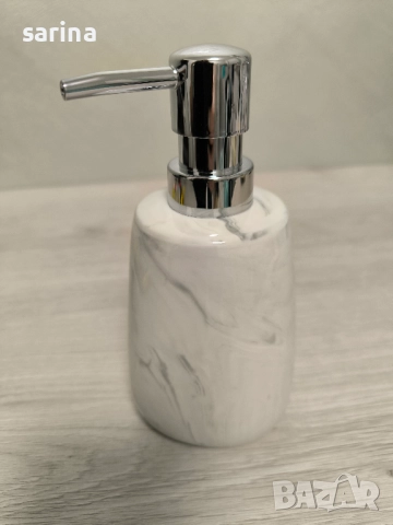 Комплект дозатор за сапун и чашка, снимка 3 - Други стоки за дома - 52684576