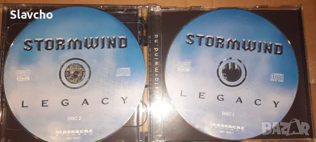 Компакт диск на МЕТЪЛ групата - Stormwind (2 - CD) – Legacy Live 2004г. Limited Edition, снимка 7 - CD дискове - 38583719