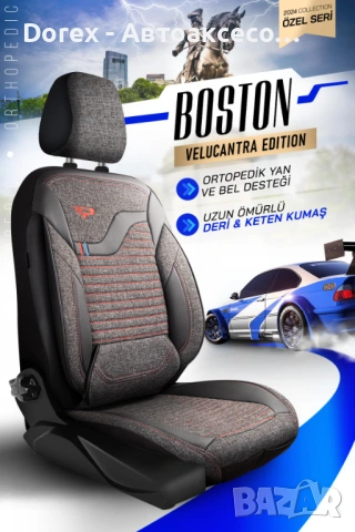 Комплект премиум тапицерия Panda Boston - различни цветове, снимка 2 - Аксесоари и консумативи - 53948584