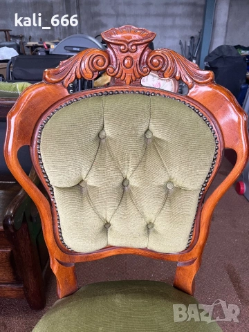 Барокови столове внос от Нидерландия, снимка 5 - Столове - 53428039