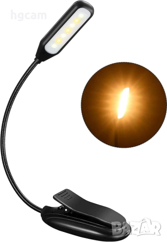 LED лампичка с гъвкаво рамо и защипване GARV R888, снимка 2 - Лед осветление - 52367597