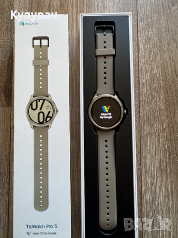 Смарт часовник Mobvoi TicWatch Pro 5, снимка 6 - Мъжки - 53811729