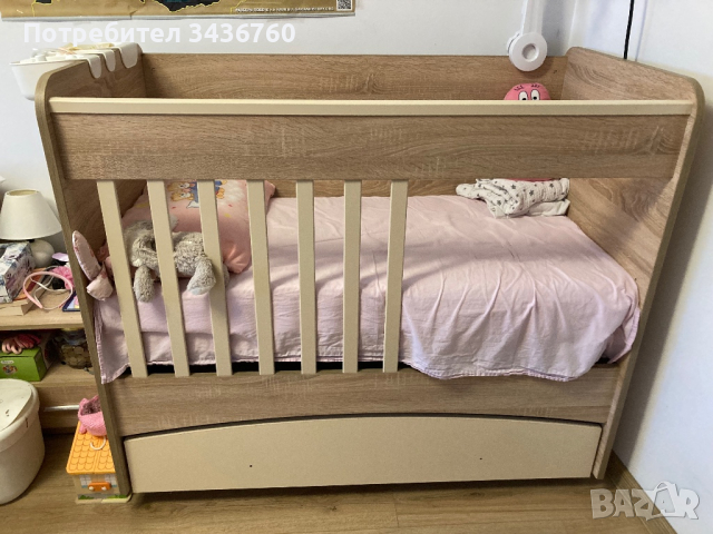 Бебешко легло - люлка 60x120