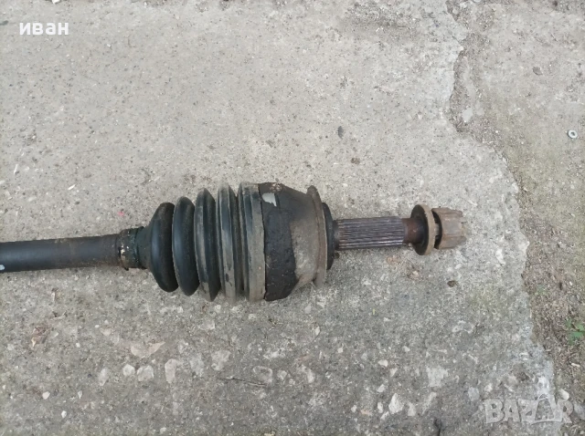 Дясна полуоска за Опел Корса б 1.5 D Isuzu. 95 год. , снимка 4 - Части - 50464650
