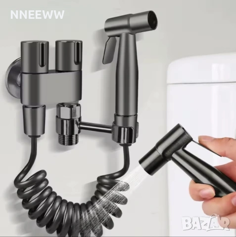 Смесител с Хигиенен Душ – Матово Черно, снимка 2 - Други стоки за дома - 54187628