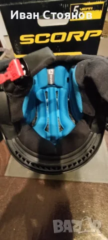 ПРОМОЦИЯ!!! Мото каска SHARK Drak Tribute RM Mat Anthracite / Yellow / Black, S, снимка 6 - Аксесоари и консумативи - 50352170