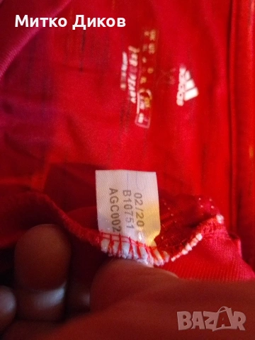 Манчестър Юн. маркова на Адидас футболна тениска #10 Рашфорд размер ХЛ, снимка 5 - Футбол - 53877669