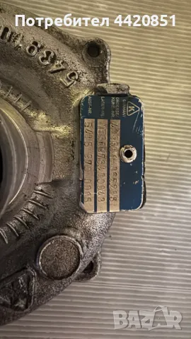 Турбо компресор за Renault Kangoo -  54359700015, снимка 2 - Части - 50233532