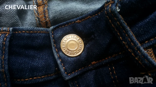 GUESS Skinny MID Curve X Stretch Womens Jeans Размер 26 дамски еластични дънки 3-67, снимка 8 - Дънки - 50449162