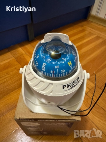 Яхтен компас Finder by Osculati чисто нов!!!, снимка 3 - Екипировка - 52618195