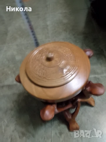 Фруктиера от екзотична дървесина, снимка 5 - Други - 51320196